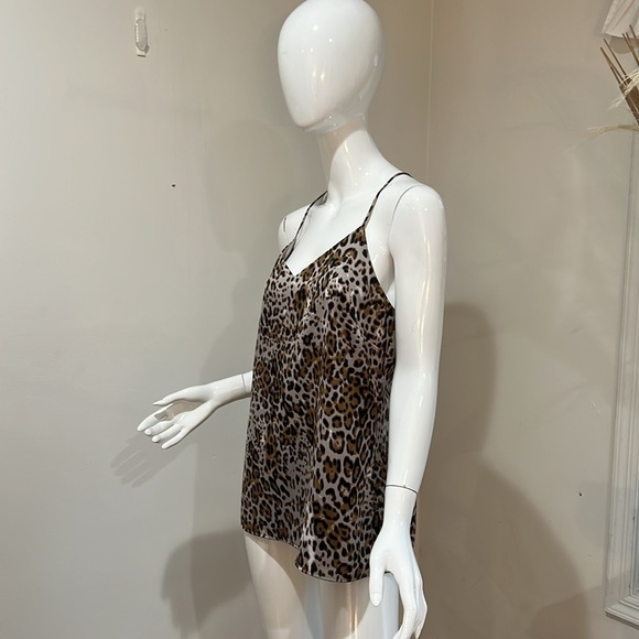 New Banana Republic Leopard Print Cami Shell Top - Picture 5 of 8